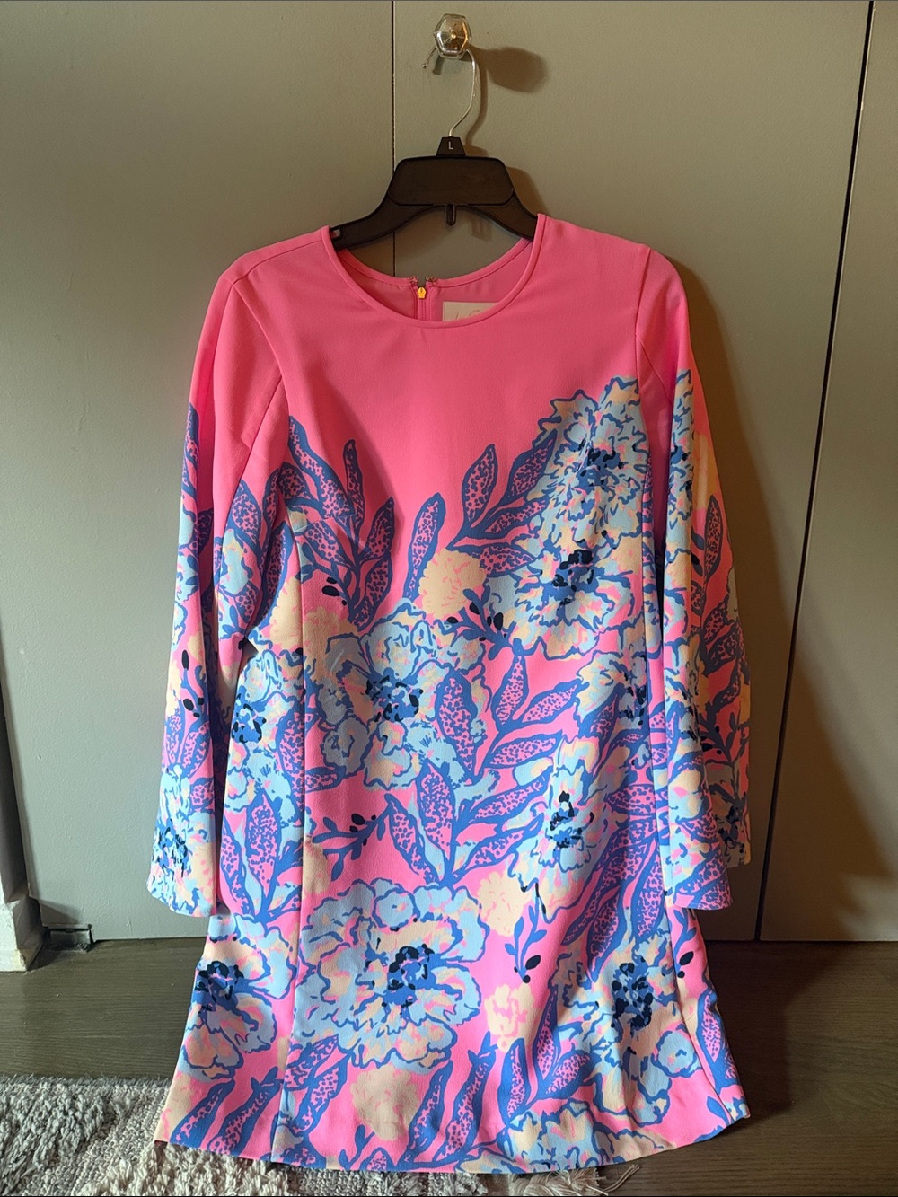 Lilly Pulitzer Pink Floral Shift Dress NWT